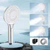 ZMH Shower Nickel Duschkopf mit 1,5 m Schlauch Runde Produktbild-Vorschau 1