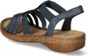 Rieker Damen Sandalen Gummizug Slingback 628G9, Größe:39 Produktbild-Vorschau 44