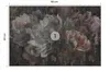 Muralo Selbstklebende Fototapete abstrakte Pfingstrosen Produktbild-Vorschau 2