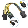 R01 6 pin PCIe auf 2x 8pin (6+2) Grafikkarte Stromkabel Produktbild-Vorschau 1