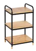 WENKO Regal LOFT 3 Etagen Bambus Bad Küche Wohn Zimmer Produktbild-Vorschau 1