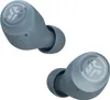 A pair of gray and blue wireless earbuds are shown against a white background. Anteprima dell’immagine prodotto
