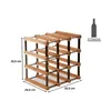 Modulares Weinregal VINOTECA MOD METAL | HxBxT Produktbild-Vorschau 2