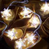6M LED lampki choinkowe z płatkami śniegu na baterie Lampki Podgląd zdjęcia produktu 7