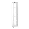 K-Möbel Vetrina verticale in bianco (176x37x33cm) con 4 Anteprima dell’immagine prodotto 9