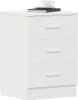 vidaXL Nachttisch Weiß 38x35x56 cm Holzwerkstoff Produktbild-Vorschau 10