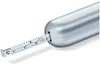 A close-up shot of a silver digital luggage scale with its measuring tape extended. Anteprima dell’immagine prodotto
