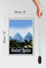 Holzschild Reise 20x30cm Saint Lucia Italien Gebirge Natur Produktbild-Vorschau 6