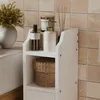 Koupelnová skříňka, sloupová, s dveřmi, bílá, vysoká, 4 Náhled obrázku produktu 6