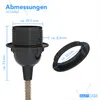 EAZY CASE 1x E27 Lampenfassung mit Kabel 3,5m, aus Produktbild-Vorschau 4