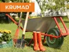 KRUMAD Schubkarrenrad Vollgummi 3.00-4, Produktbild-Vorschau 2