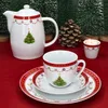 Świąteczny dzbanek do kawy i herbaty 850ml porcelana na Podgląd zdjęcia produktu 5