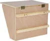 Heuraufe 84405 mit Sitzbrett 25 x 17 x 20 Hasenstall Produktbild-Vorschau 4