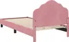 vidaXL Kinderbedframe met hoofdeinde, roze, 90 x 190 cm, Productafbeelding-voorbeeld 7