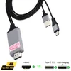USB-C zu HDTV HDMI Adapter Kabel Stecker Grau bis zu 4K 2K Produktbild-Vorschau 1