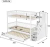 okwish Etagenbett Stockbett 90x200cm mit Rollbett 90x190cm, Produktbild-Vorschau 7