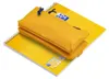 Oxford Doppel-Schlamper-Etui Polyester gelb Produktbild-Vorschau 7