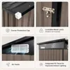 COSTWAY, capanno da giardino, deposito attrezzi resistente Anteprima dell’immagine prodotto 7
