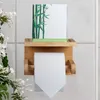 Bambusowy uchwyt na papier toaletowy z półką Podgląd zdjęcia produktu 5