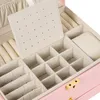 Schmuckkästchen Schmuckbox BESTIF Schmuckkasten Groß Ketten Produktbild-Vorschau 9