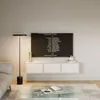 Selsey Framme – hängendes TV-Board mit drei Klappen, Weiß, Produktbild-Vorschau 2