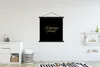 MuchoWow® Textilposter Freitag - Gold - Schwarz 90x90 cm Produktbild-Vorschau 2