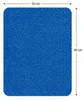 Badteppich Kleine Wolke Wilna 50 x 60 cm azurblau Produktbild-Vorschau 2