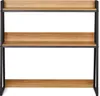 SucceBuy Schreibtisch-Bücherregal, 2-stöckig. Geeignet für Produktbild-Vorschau 1