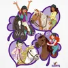 Spreadshirt Schleich Horse Club Sofia Lisa Hannah Sarah Produktbild-Vorschau 2