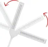 A white LED lamp with multiple adjustable arms, designed for aquariums. Podgląd zdjęcia produktu