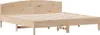vidaXL Łóżko z litego drewna bez materaca 200x200 cm sosna Podgląd zdjęcia produktu 7