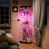 UnboxG 5-eckige Standvitrine mit LED-Beleuchtung Produktbild-Vorschau 11