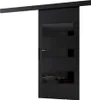 Minio, Schiebetür "CLEAN C", Zimmertür, 96 cm, Schwarze Produktbild-Vorschau 1