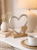 Dekoaufsteller Carolyn Herz Aluminium Hochzeit  22 cm Produktbild-Vorschau 8