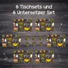 Tischset 6x45x30 cm + 6x10fi cm Platzset Tischmatte Produktbild-Vorschau 4