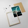 Gerahmtes Poster - Rahmen in heller Eiche - Himmel Nacht Produktbild-Vorschau 4