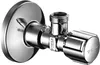 Schell | Valvola Angolare Comfort - 1/2'' x 3/8'' - Cromato Anteprima dell’immagine prodotto 1