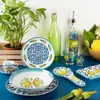 Excelsa serviesset, 18-delig, Amalfi, porselein, wit, blauw Productafbeelding-voorbeeld 11
