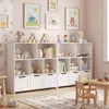 COSTWAY Kinderregal , Bücherregal Kinder mit Boxen auf Produktbild-Vorschau 8