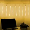 LED Fallendes Licht Meteorschauer Weihnachtsbeleuchtung Produktbild-Vorschau 1