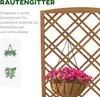 Outsunny kvetináč box kvetinový stojan mriežka ruža oblúk Náhľad obrázku produktu 5