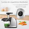 AMZCHEF Entsafter für Gemüse und Obst, Slow Juicer,  Produktbild-Vorschau 5