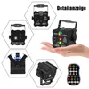 DJ disco pódiové párty svetlá - RGB LED stroboskopické Náhľad obrázku produktu 9