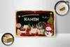 Holzschild Weihnachten Grüße aus KAMEN Geschenk Dekoration  Produktbild-Vorschau 2
