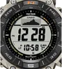 Casio Pro-trek Uhr, Silber, Titan Resin, Duplex LCD Produktbild-Vorschau 8