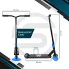 Trottinette freestyle Sportisfaction bleue Roulements Voir les images du produit 2