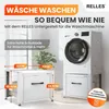 RELLES Waschmaschinen Untergestell mit Schublade, 500 kg Produktbild-Vorschau 5