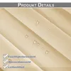 Close-up of a beige fabric with water droplets, highlighting its water-resistant properties. Náhled obrázku produktu