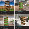 KESSER® Hochbeet mit Etagen Premium Blumenkasten Produktbild-Vorschau 3