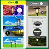 Solarlampen für Außen, 2 Stück, Solar Gartenbeleuchtung für Produktbild-Vorschau 5